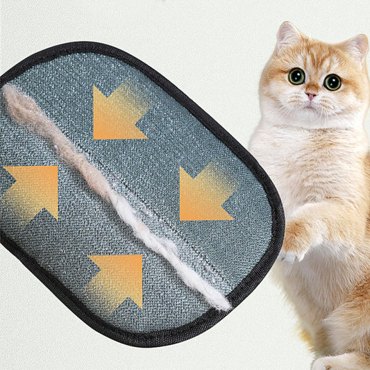 Pet Hair Remover Glove – Dual-Sided Deshedding Mitt for Dogs, Cats & Rabbits
